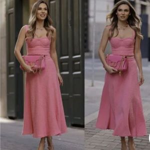 Zara barbie pink outfit